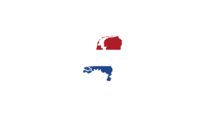 Pays bas Carte fond blanc